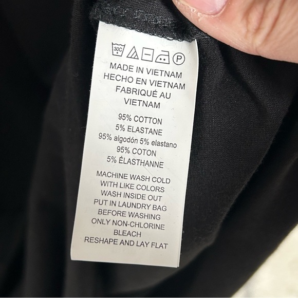 NWT Michael Michael Kors Black Long Sleeve Jersey Knit Ruched Mini Dress - Picture 10 of 14